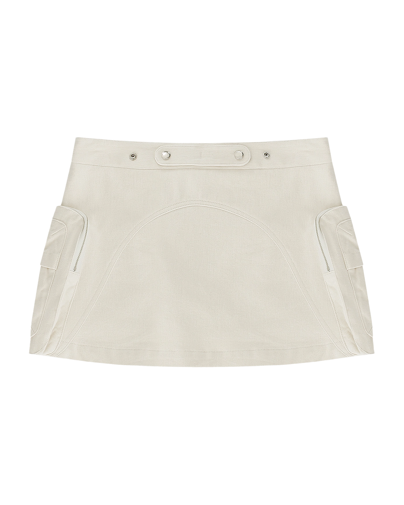 KASHIKO Fluffy Cargo Mini Skirt Pants